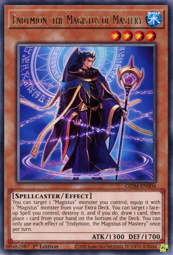 Endymion, the Magistus of Mastery card image