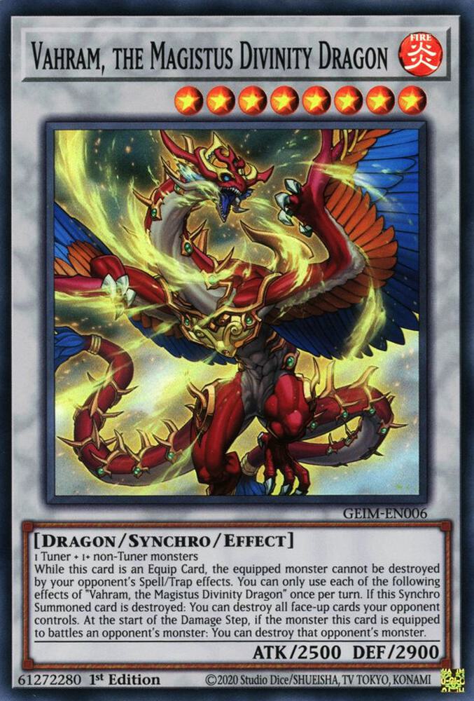 Vahram, the Magistus Divinity Dragon card image