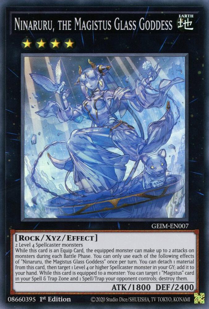 Ninaruru, the Magistus Glass Goddess card image