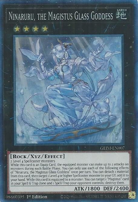 Ninaruru, the Magistus Glass Goddess (CR) card image