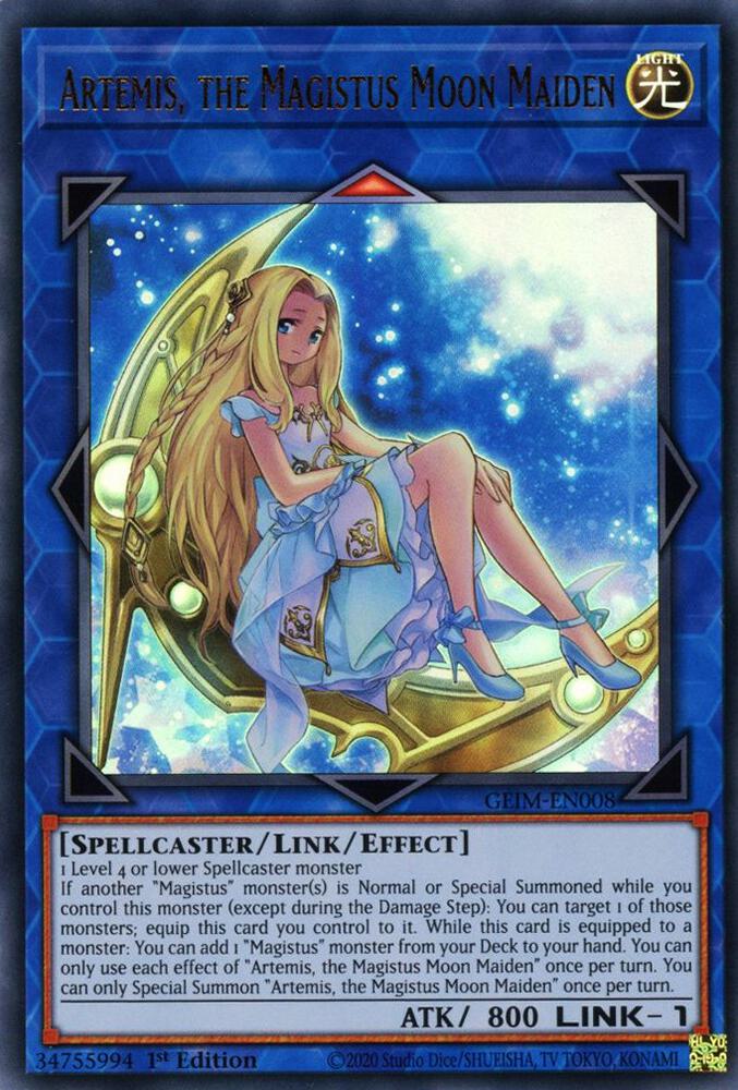 Artemis, the Magistus Moon Maiden card image