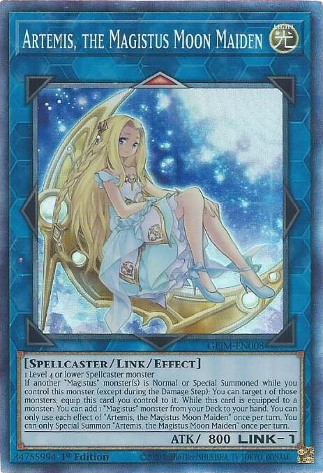 Artemis, the Magistus Moon Maiden (CR) card image