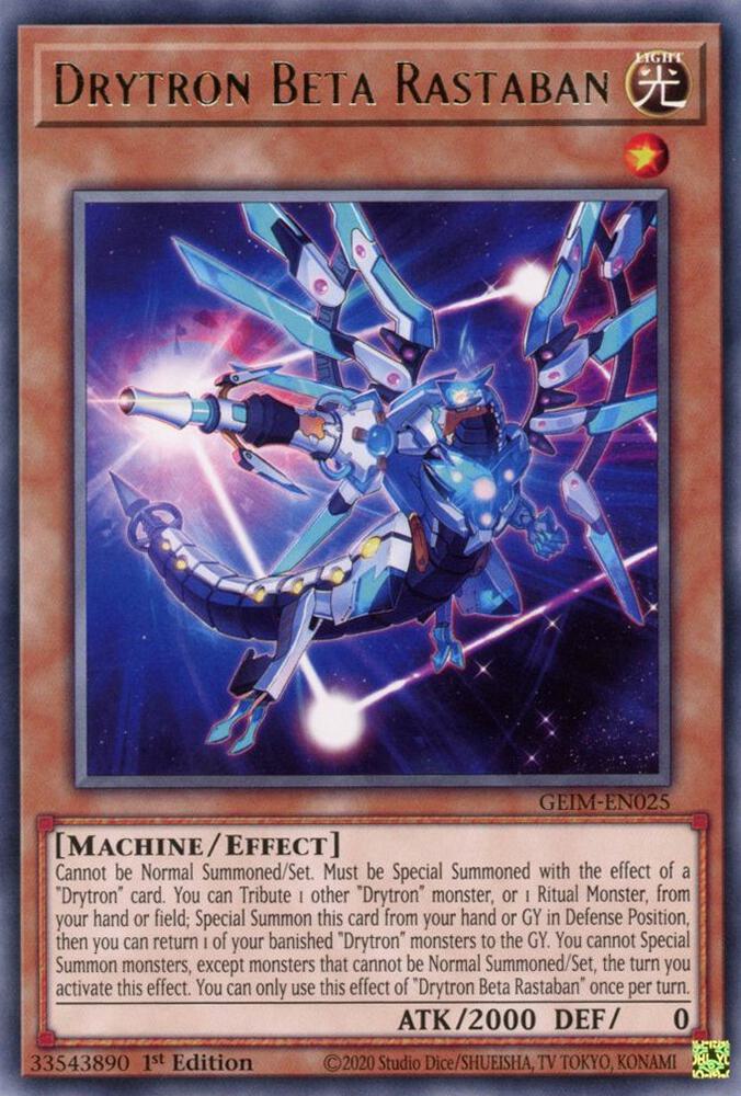 Drytron Beta Rastaban card image