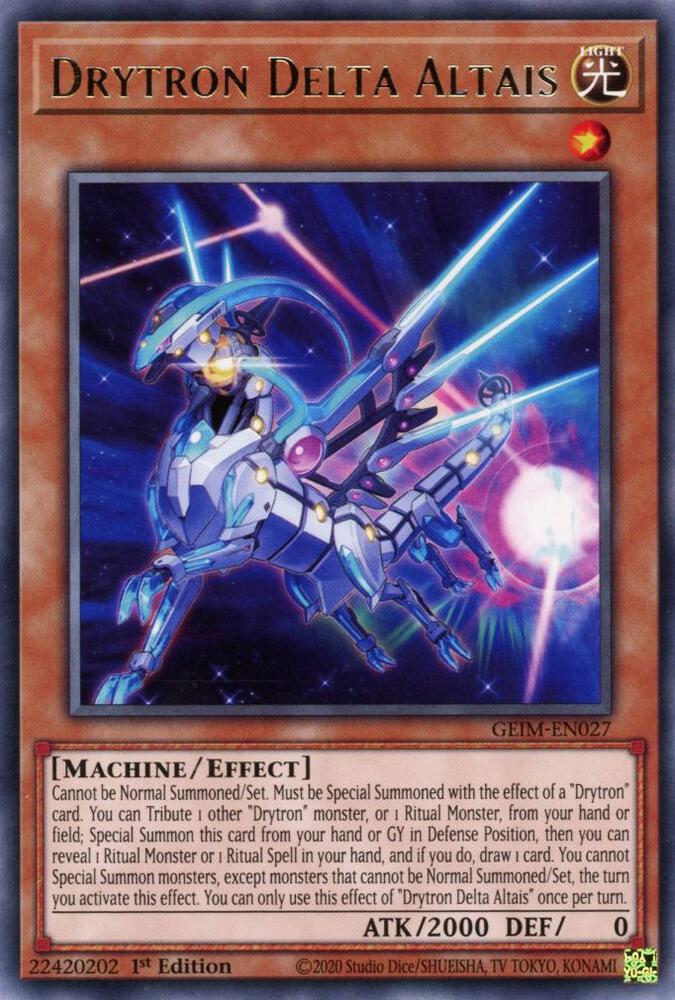 Drytron Delta Altais card image