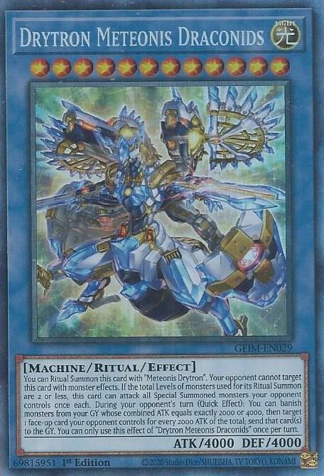 Drytron Meteonis Draconids (CR) card image