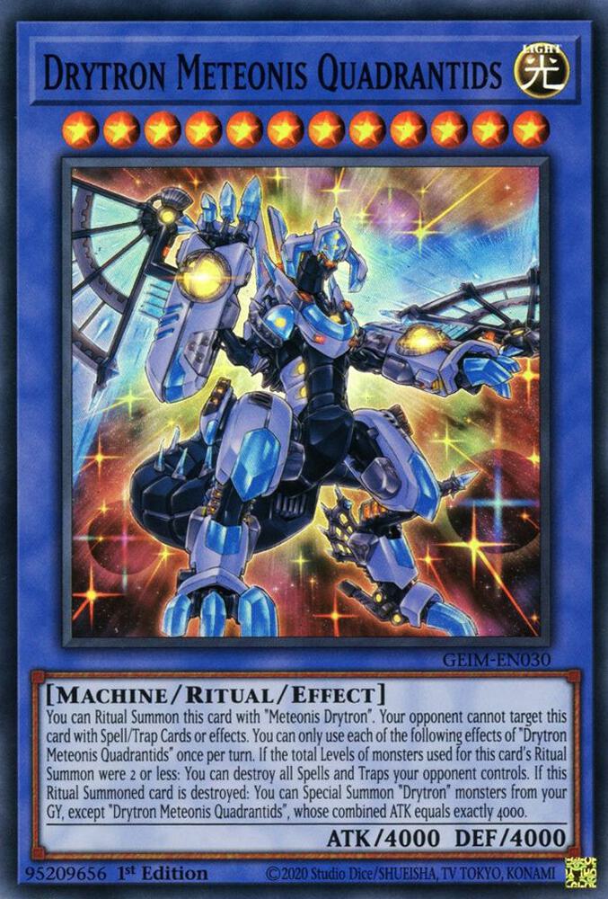 Drytron Meteonis Quadrantids card image