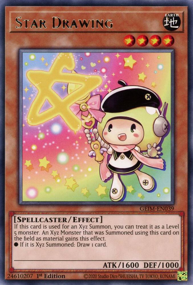 Star Drawing card image
