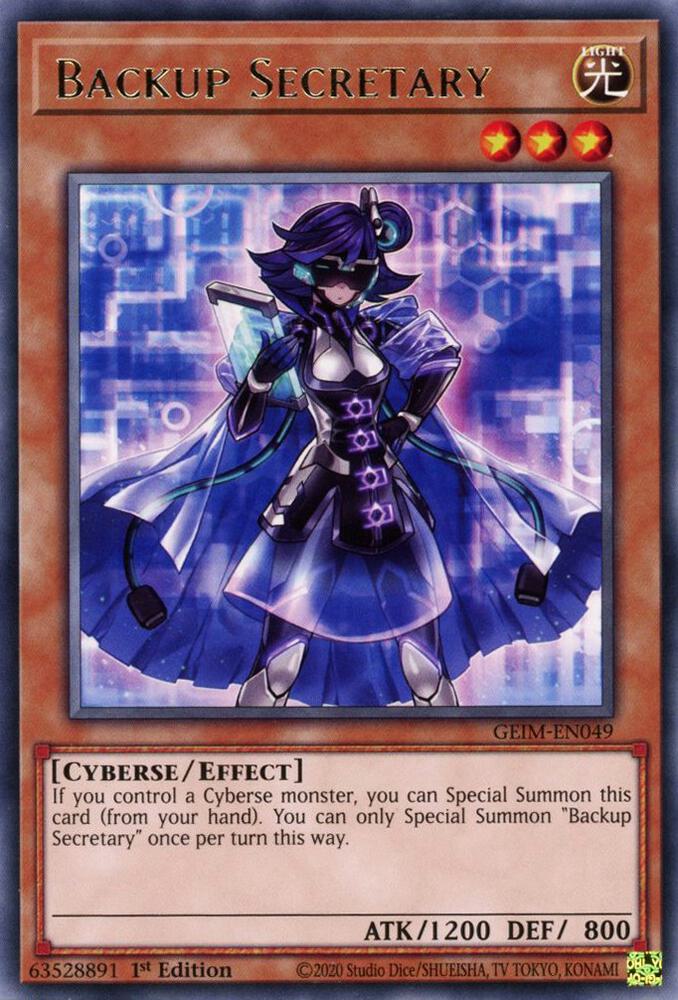 Backup Secretary card image