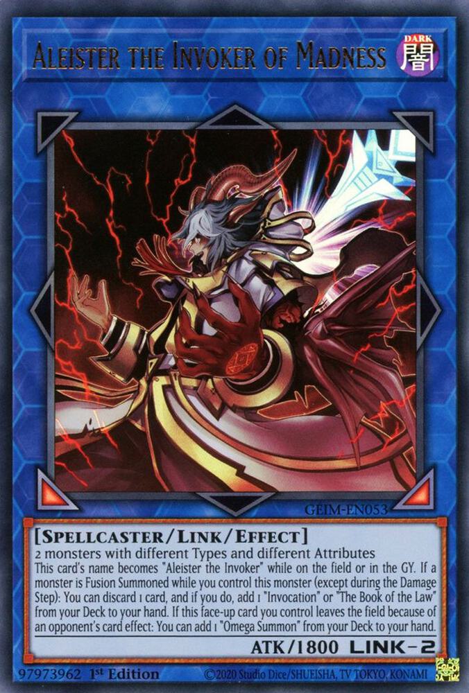 Aleister the Invoker of Madness card image