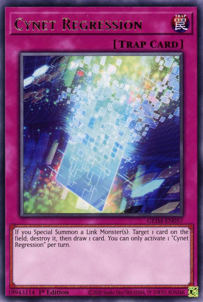 Cynet Regression card image