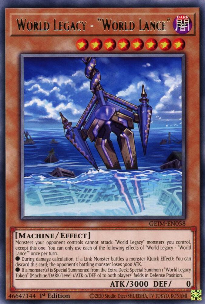 World Legacy - "World Lance" card image