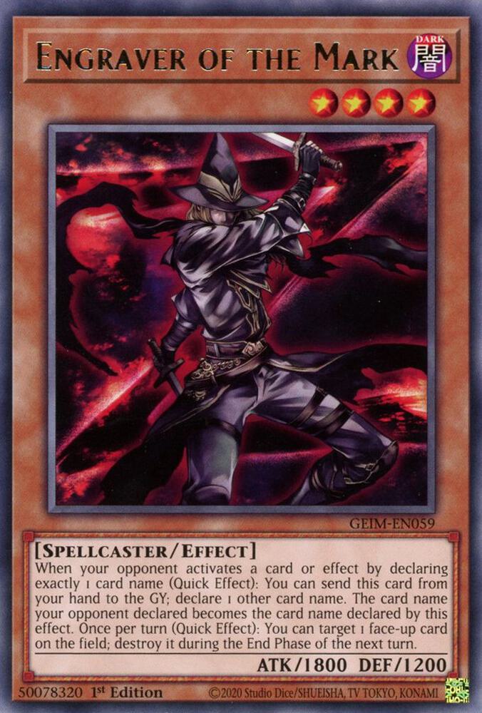 Engraver of the Mark card image