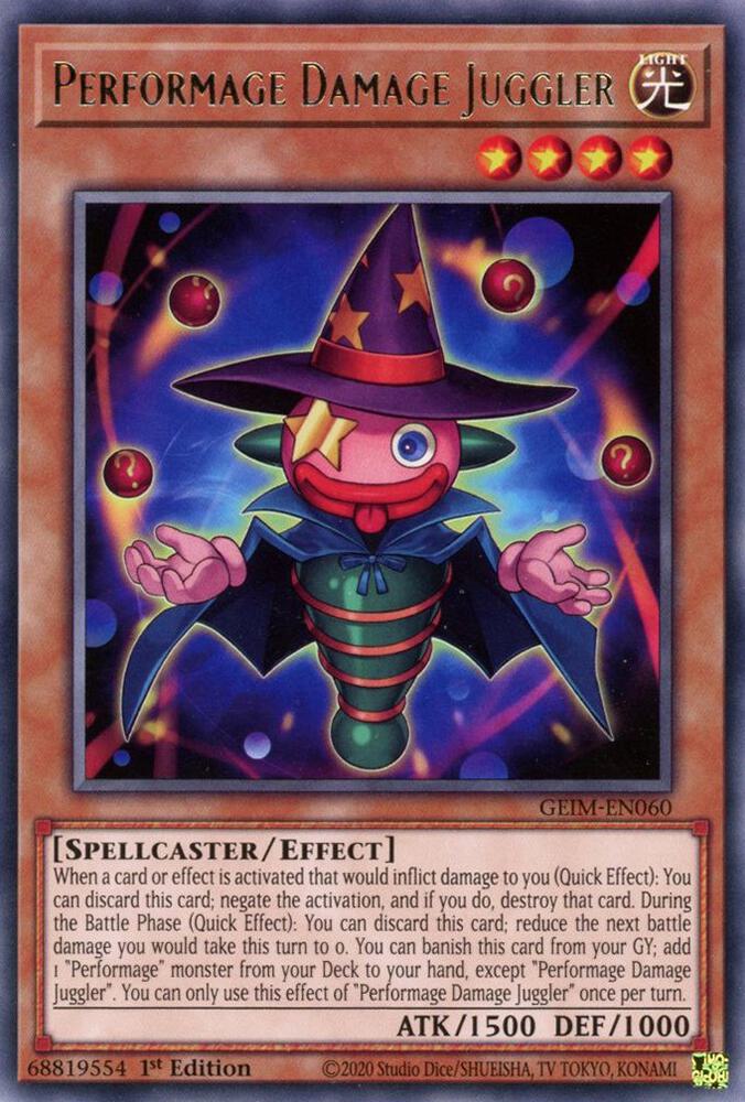 Performage Damage Juggler card image