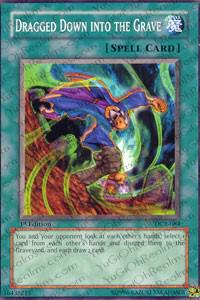Dragged Down into the Grave card image