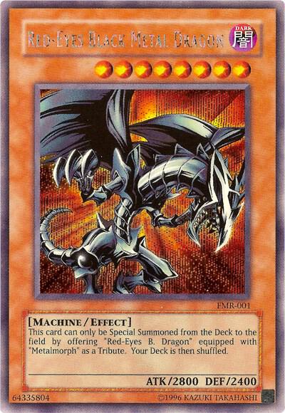 Red-Eyes Black Metal Dragon (Forbidden Memories) card image