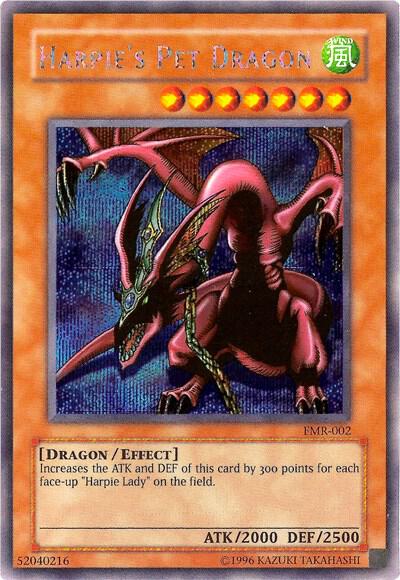 Harpie's Pet Dragon (Forbidden Memories) card image