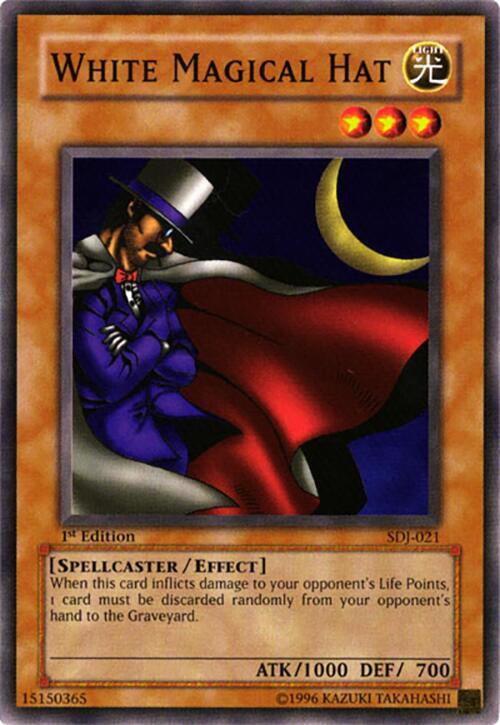 White Magical Hat card image
