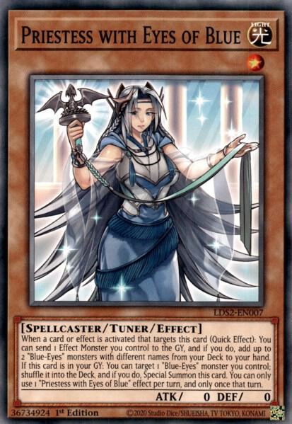 Priestess with Eyes of Blue card image