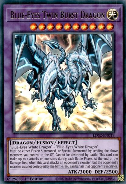 Blue-Eyes Twin Burst Dragon card image