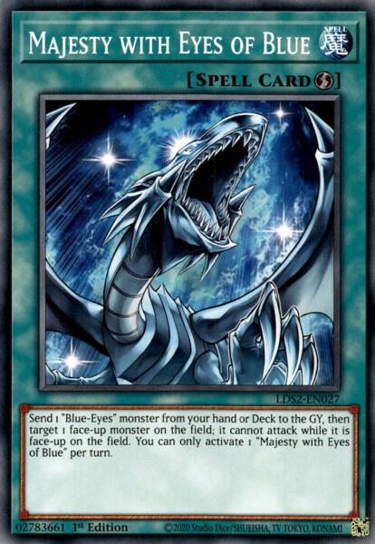 Majesty with Eyes of Blue card image
