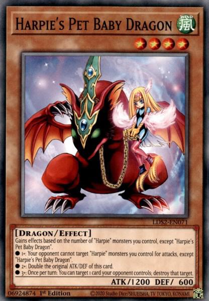 Harpie's Pet Baby Dragon card image