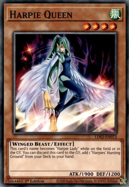 Harpie Queen card image