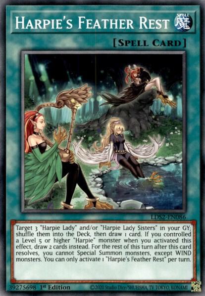 Harpie's Feather Rest card image