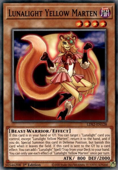 Lunalight Yellow Marten card image
