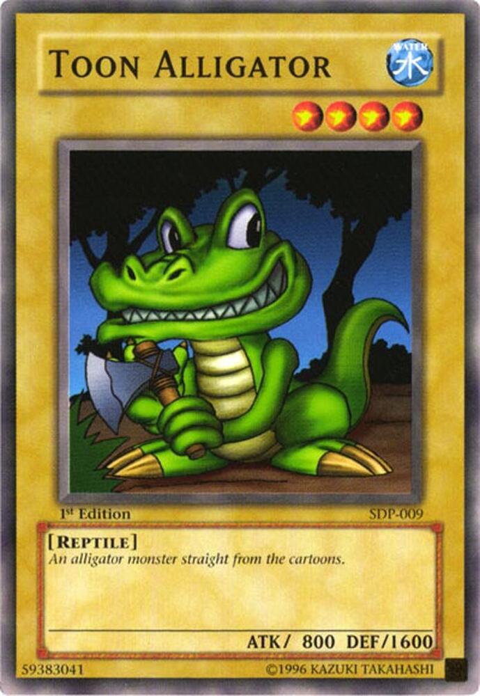 Toon Alligator card image