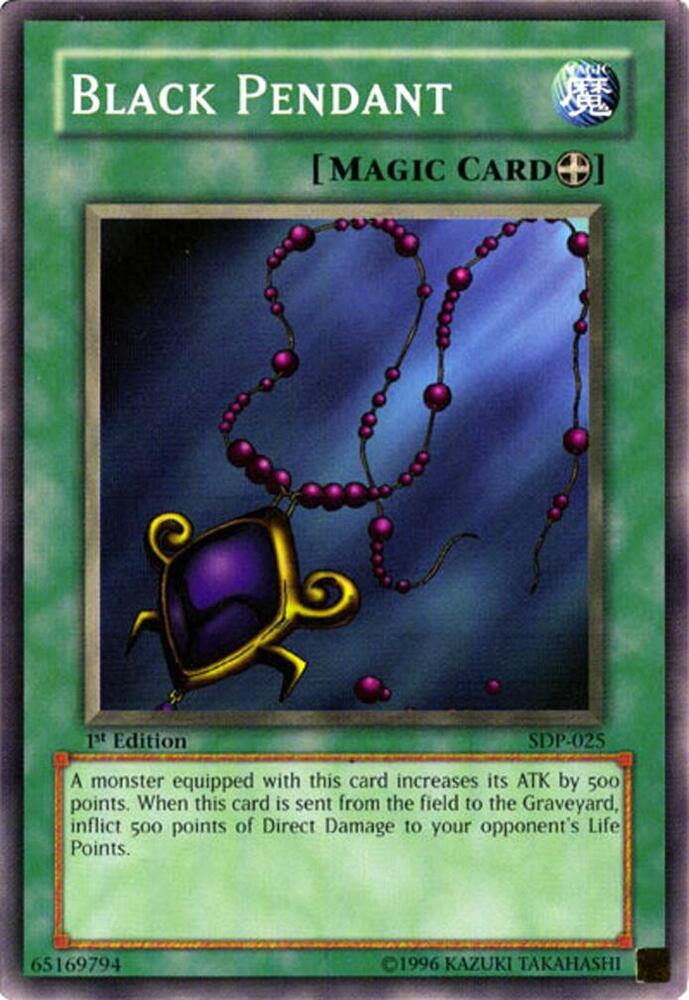 Black Pendant card image