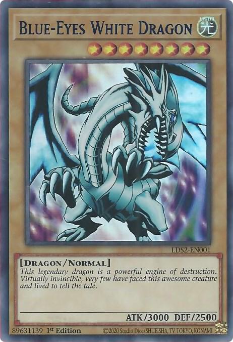 Blue-Eyes White Dragon (Blue) card image