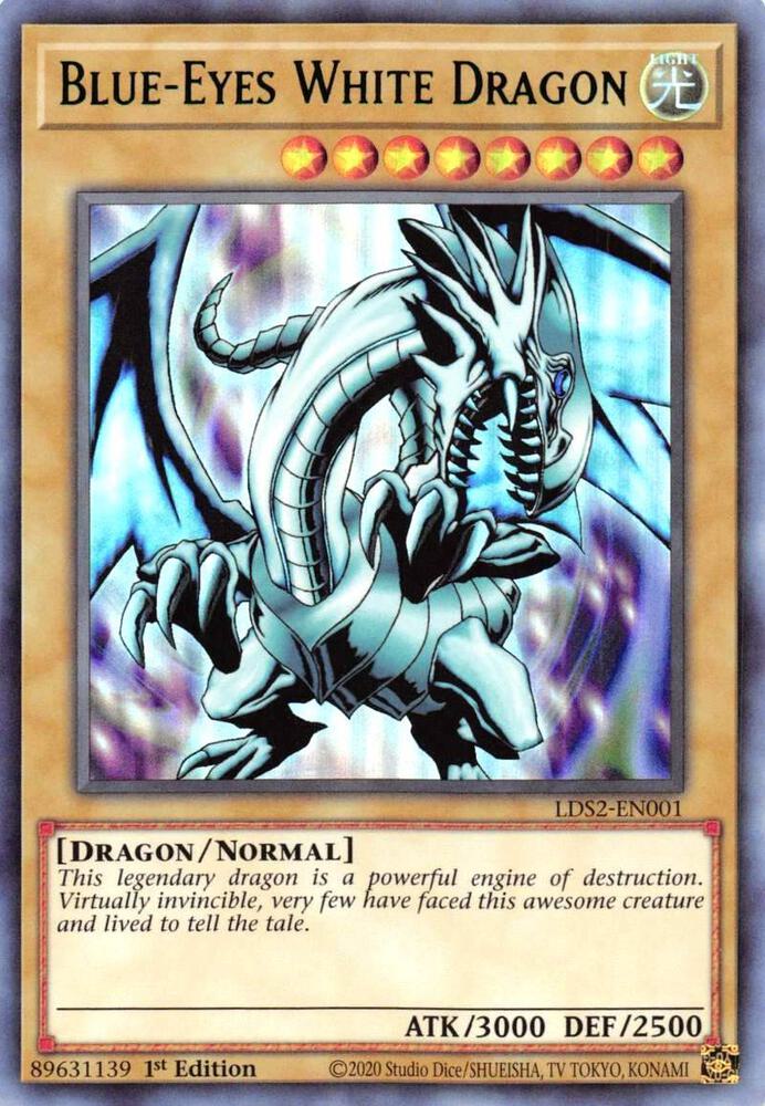 Blue-Eyes White Dragon (Green) card image