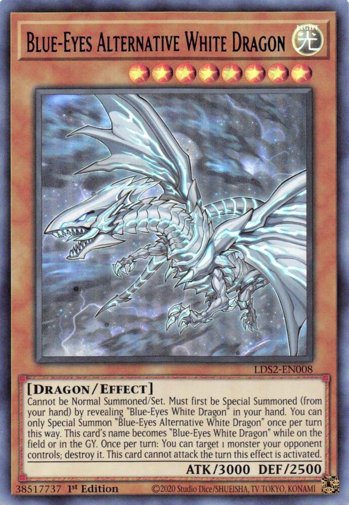 Blue-Eyes Alternative White Dragon (Blue) card image