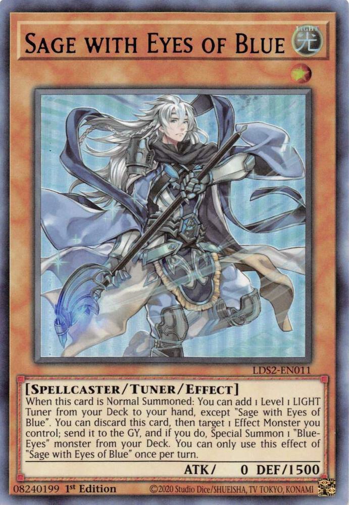 Sage with Eyes of Blue (Purple) card image