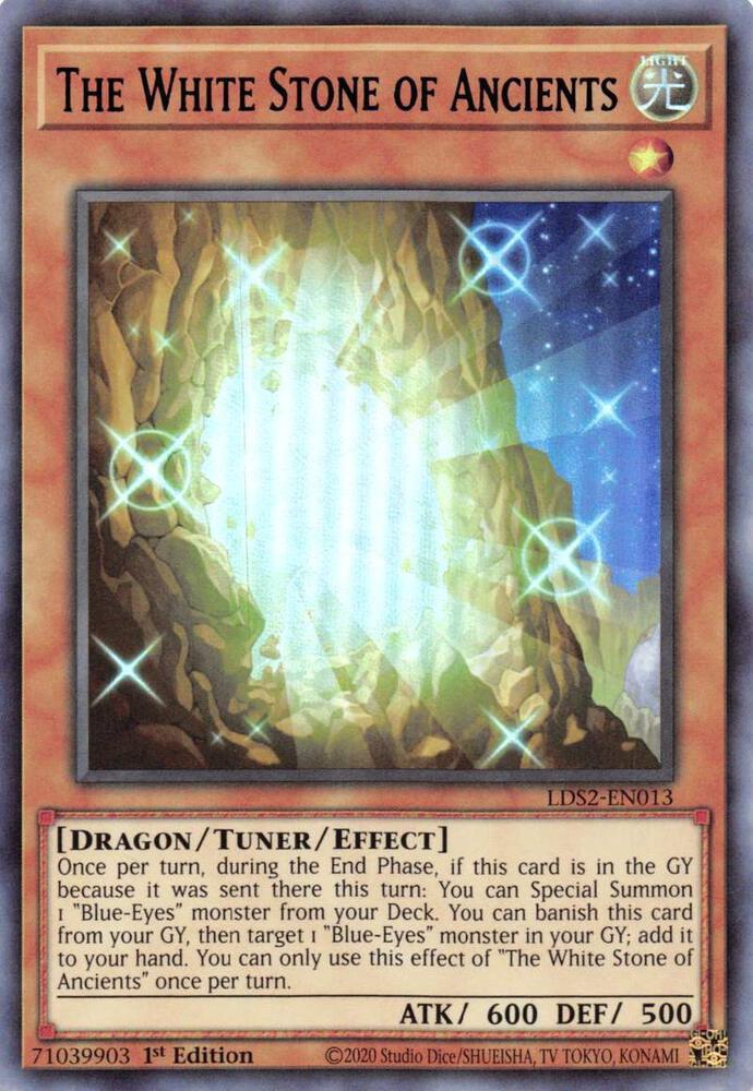 The White Stone of Ancients (Blue) card image
