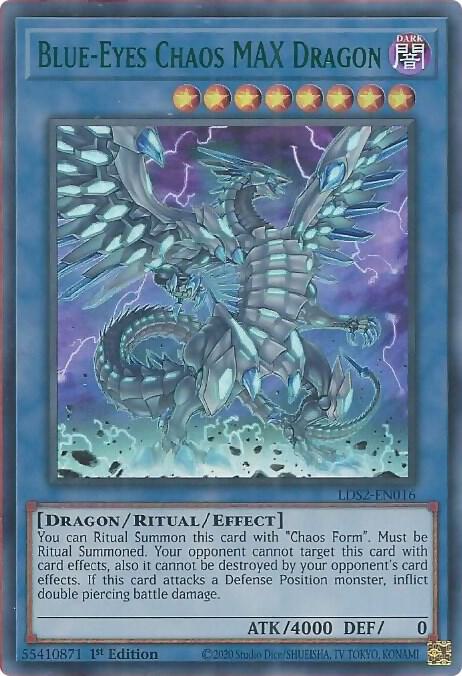 Blue-Eyes Chaos MAX Dragon (Green) card image