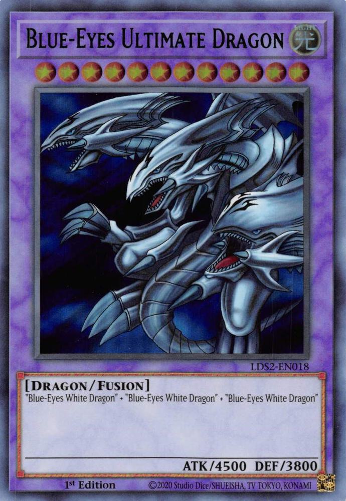 Blue-Eyes Ultimate Dragon (Green) card image