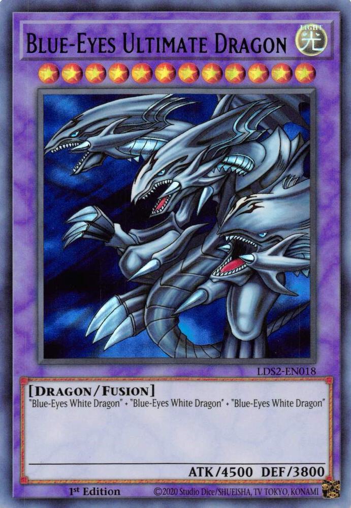Blue-Eyes Ultimate Dragon (Purple) card image