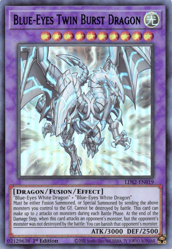 Blue-Eyes Twin Burst Dragon (Blue) card image