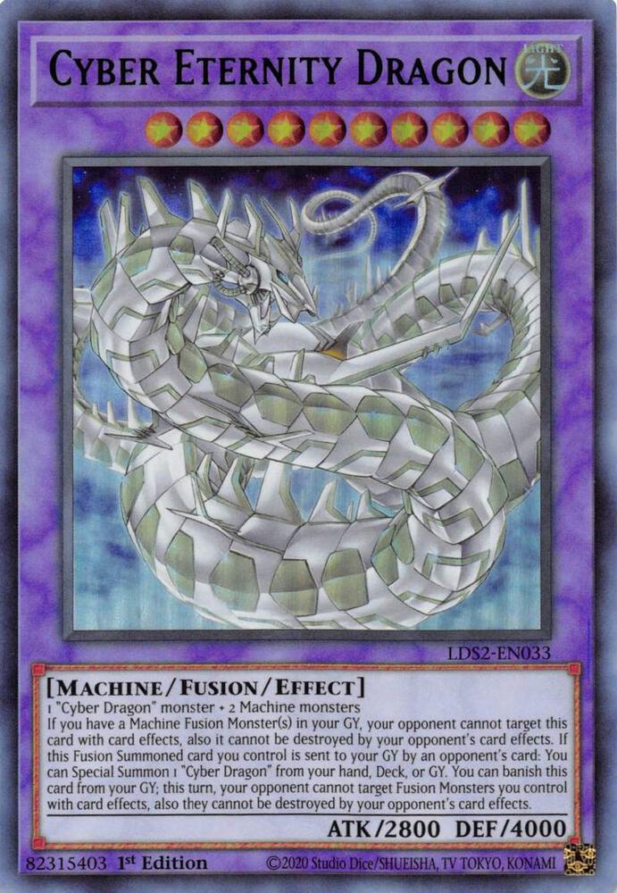Cyber Eternity Dragon (Green) card image