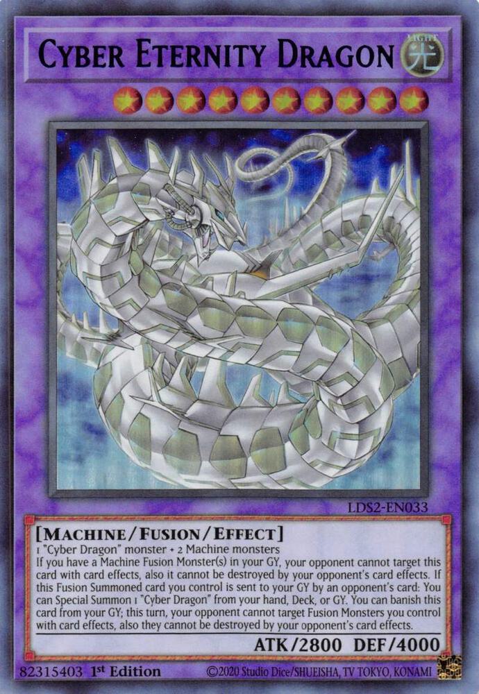 Cyber Eternity Dragon (Purple) card image