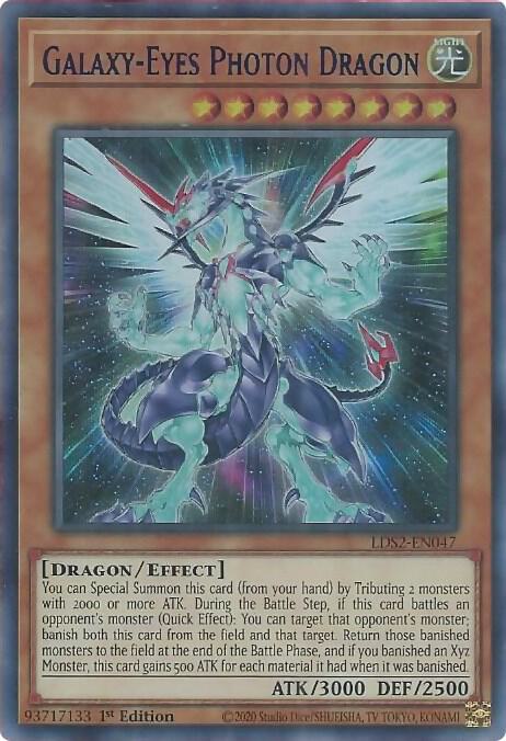 Galaxy-Eyes Photon Dragon (Blue) card image