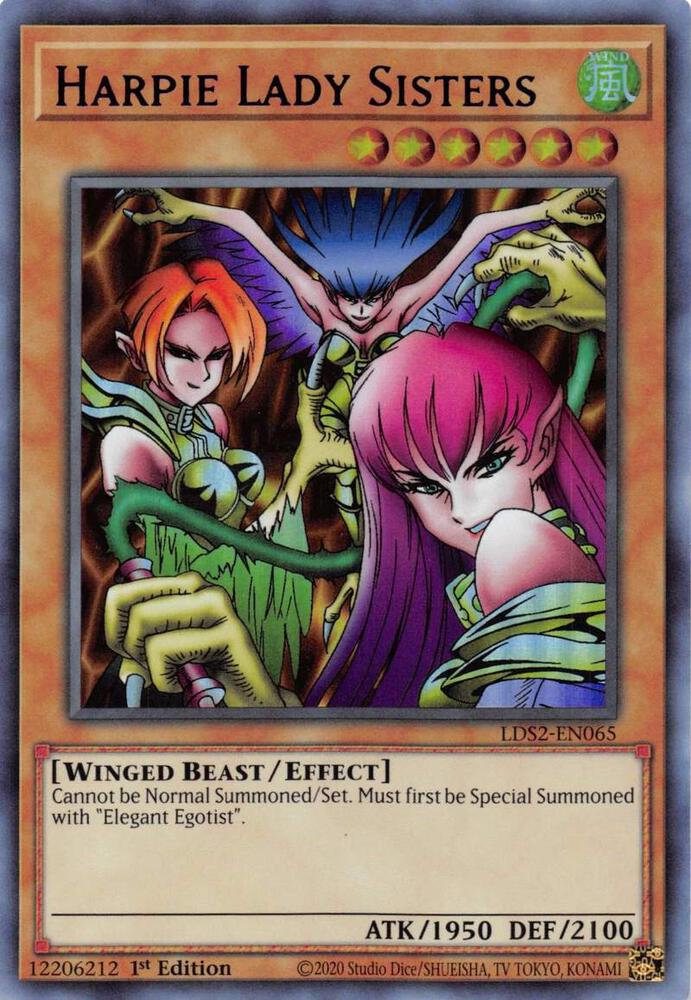 Harpie Lady Sisters (Purple) card image