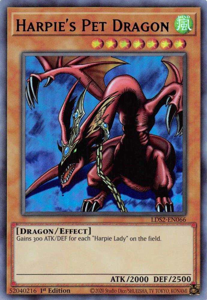 Harpie's Pet Dragon (Purple) card image