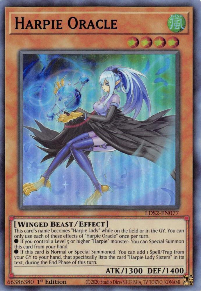 Harpie Oracle (Blue) card image