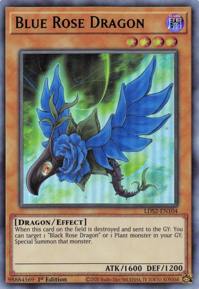 Blue Rose Dragon (Green) card image