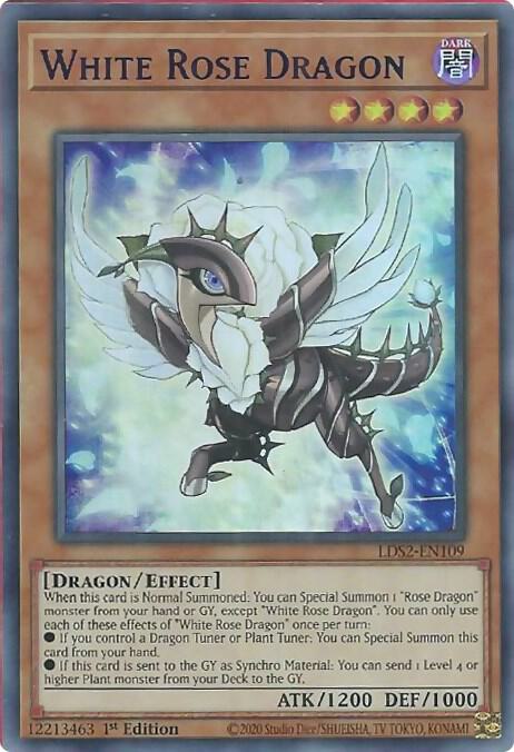 White Rose Dragon (Purple) card image