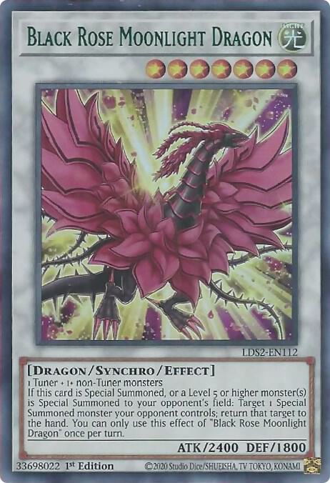 Black Rose Moonlight Dragon (Green) card image