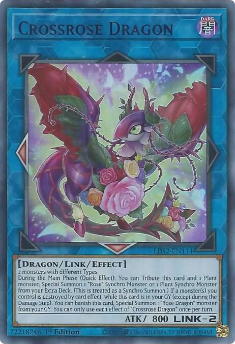 Crossrose Dragon (Purple) card image