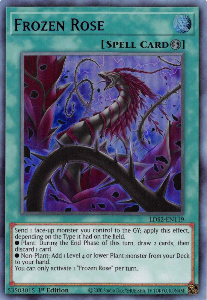Frozen Rose (Purple) card image